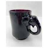 Imperial Black Amethyst Dumbo Mug