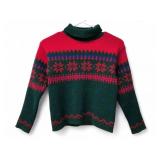 Vtg Dralon Hochbausch Childrenï¿½s Holiday Sweater