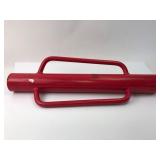 Red Metal Fence Post Driver