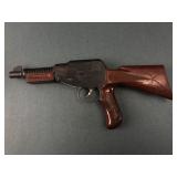 Marx Toy Cap Gun Rifle With Brown Stock