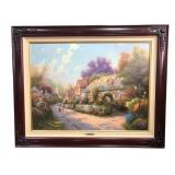 Thomas Kinkade Cobblestone Lane III