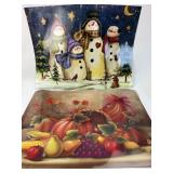 Snowman & Harvest Magnet Set 17ï¿½ï¿½ x 23ï¿½ï¿½