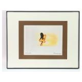 Owl In Sunset Lithograph By Maracle
