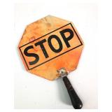 Vintage Stop Sign Handheld Paddle
