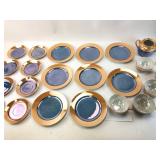 Japanese Lusterware Plates, Cups & Container