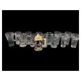 Coca-Cola Glasses & Beer Stein Lot