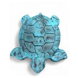 Painted Concrete Turtle Garden Art
