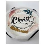 Christian-Themed Coasters W/ Holder