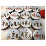 16 Christmas Themed Tins
