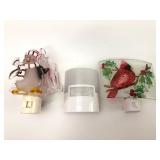 Penguin, GE Motion Sensor & Cardinal Night Lights