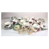 Royal Vale, Adderley, Aynsley & More Teacups