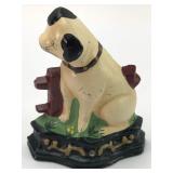Cast Iron Dog Mini Door Stop 3.75 Tall
