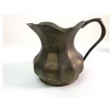 Brass Pitcher Made In Italy 1983