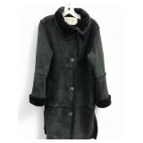 Vtg Levinsky Of Copenhagen Lambskin Shearling Coat
