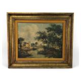 Mendhart Hobbema Country View Framed Artwork