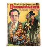 Rare 1940 Dunningerï¿½s Magic Tricks Book
