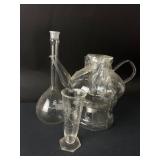 Schott Mainz Jena Glass Teapot With Beakers
