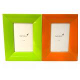 2 Papyrus Acrylic Frames 8 3/4 X 6 3/4