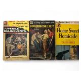 3 Vtg Paperback Books From 1940s And 50s
