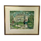 Emil Weddige Pencil Signed & Numbered Litho