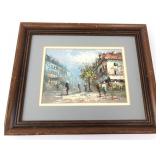Original Oil Painting By Burnett