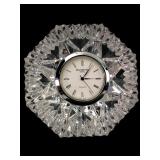 Waterford Crystal Desk Clock