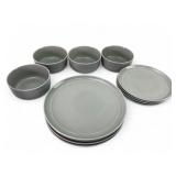 12pc Aaron Probyn For Crate & Barrel Dinnerware Lo
