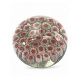 Vtg Murano Millefiori Paperweight