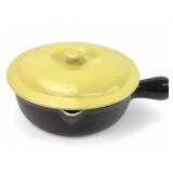 MCM Hall Pottery Covered Casserole Dish