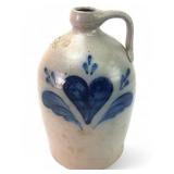 Handmade Rowe Pottery 1990 Stoneware Jug
