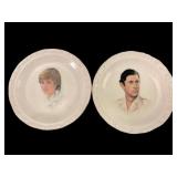 Rare Vtg Charles & Diana Royal Albert Dishes