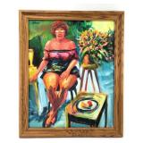 Signed Althouse 1988 Original Painting