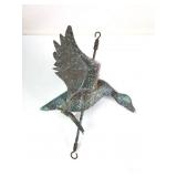 Duck Copper Weathervane With Verdigris Finish