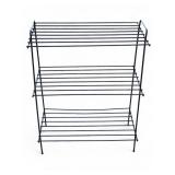 MCM Atomic Black 3 Tier Wire Shelf
