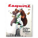 Esquire October 1969 Joe Namath Issue