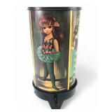 Vtg Eden Big Eye Lamp 11 Inches Tall