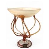 Handmade Makora Krosno Jellyfish Glass Dish