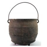 Rare 1850s Jewett & Root Cast Iron Pot