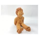Lee Bortin Originals Sitting Clay Figurine