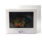 Peggy Abrams Hand-Painted Glass Ornament