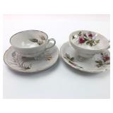 Japanese Tea Cups & Matching Saucers