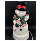 Vtg Light Up Snowman
