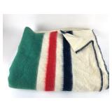 Chatham Wool Blanket With Stripes