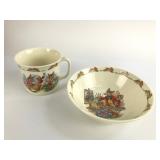 Royal Doulton Bunnykins Cup & Bowl Set