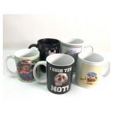 Five Dog-Themed Coffee Mugs