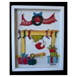 Dr. Seuss Merry Christmas 3D Artwork