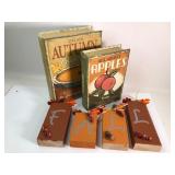 Decorative Fall Storage Books & Block Set