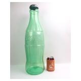 Coca-Cola Green Glass Bottle Bank
