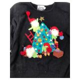 Marnie West Gnomes & Christmas Tree Sweater
