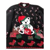 New Addition Maternity Christmas Sweater